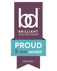 Brilliant Distinctions 5 Year Member